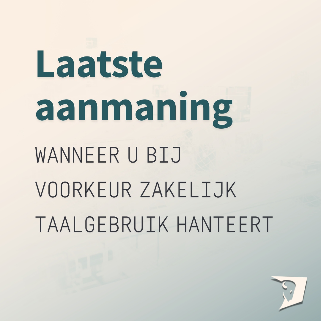 formele laatste aanmaning template