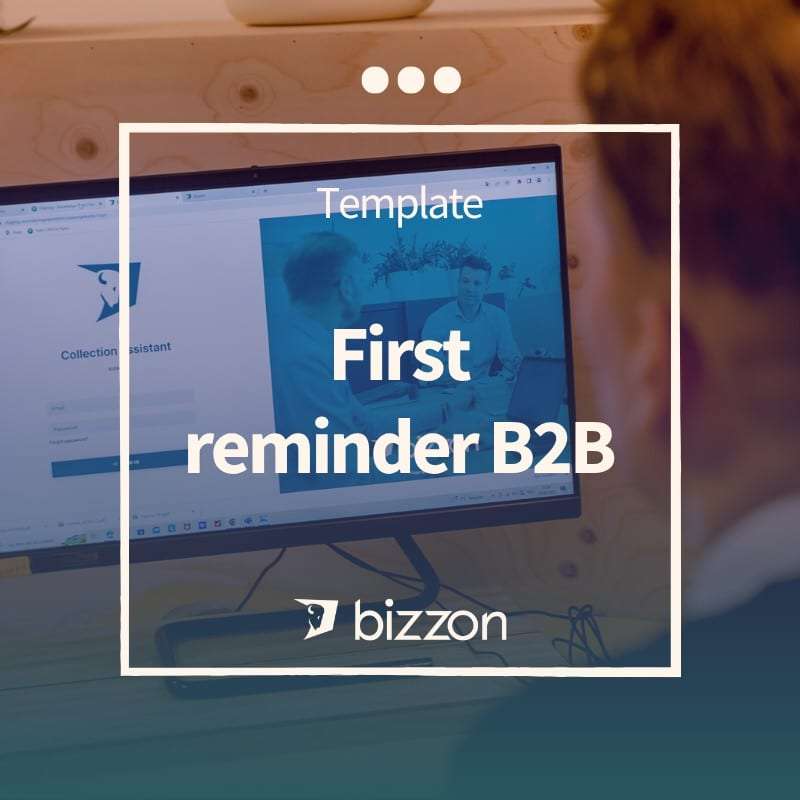 Bizzon Incassobureau First reminder B2B