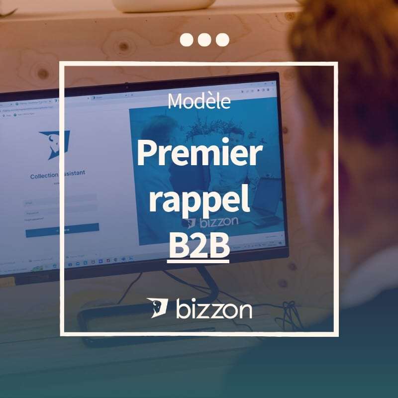 Bizzon Incassobureau Modèle - Premier rappel B2B
